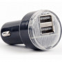 Зарядний пристрій EnerGenie USB 2.1A black (EG-U2C2A-CAR-02)