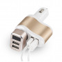 Зарядний пристрій XoKo CC-303 2 USB 2.1A Gold / White (CC-303-GDWH)