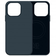 Чохол до мобільного телефона MAKE Apple iPhone 14 Premium Silicone MagPro Midnight (MCLPM-AI14MN)