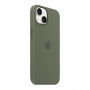 Чохол до мобільного телефона Apple iPhone 14 Silicone Case with MagSafe - Olive,Model A2910 (MQU83ZE/A)