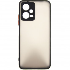 Чохол до мобільного телефона Dengos Matte Xiaomi Redmi Note 12 5g (black) (DG-TPU-MATT-129)