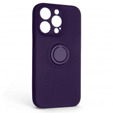 Чохол до мобільного телефона Armorstandart Icon Ring Apple iPhone 14 Pro Dark Purple (ARM68712)