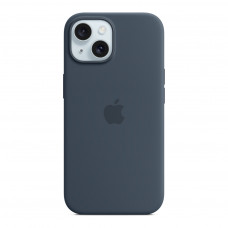 Чохол до мобільного телефона Apple iPhone 15 Silicone Case with MagSafe Storm Blue (MT0N3ZM/A)