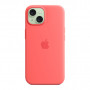 Чохол до мобільного телефона Apple iPhone 15 Silicone Case with MagSafe Guava (MT0V3ZM/A)