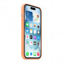 Чохол до мобільного телефона Apple iPhone 15 Silicone Case with MagSafe Orange Sorbet (MT0W3ZM/A)