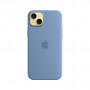 Чохол до мобільного телефона Apple iPhone 15 Silicone Case with MagSafe Winter Blue (MT0Y3ZM/A)