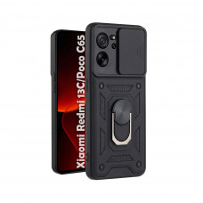 Чохол до мобільного телефона BeCover Military Xiaomi Redmi 13C / Poco C65 Black (710561)