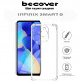 Чохол до мобільного телефона BeCover Anti-Shock Infinix Smart 8 (X6525) Clear (710604)