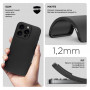 Чохол до мобільного телефона Armorstandart Matte Slim Fit Apple iPhone 16 Pro Camera cover Black (ARM78497)