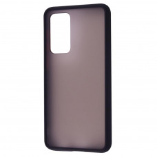 Чохол до мобільного телефона Matte Color Case (TPU) Huawei P40 Black (28492/Black)