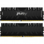 Модуль пам'яті для комп'ютера DDR4 16GB (2x8GB) 4266 MHz Renegade Black Kingston Fury (ex.HyperX) (KF442C19RBK2/16)