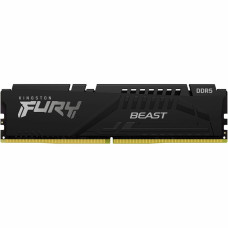 Модуль пам'яті для комп'ютера DDR5 16GB 6000 MHz Beast Black Kingston Fury (ex.HyperX) (KF560C40BB-16)