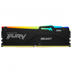 Модуль пам'яті для комп'ютера DDR5 16GB 4800 MHz FURY Beast RGB Kingston Fury (ex.HyperX) (KF548C38BBA-16)