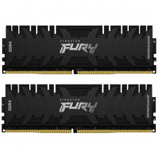 Модуль пам'яті для комп'ютера DDR4 16GB (2x8GB) 4800 MHz FURY Renegade Black Kingston Fury (ex.HyperX) (KF448C19RBK2/16)