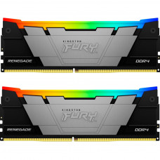 Модуль пам'яті для комп'ютера DDR4 16GB (2x8GB) 3600 MHz Fury Renegade RGB Kingston Fury (ex.HyperX) (KF436C16RB2AK2/16)