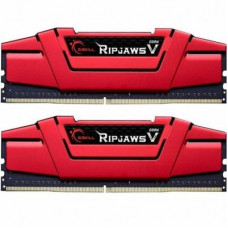 Модуль пам'яті для комп'ютера DDR4 8GB (2x4GB) 2400 MHz RIPJAWS V RED G.Skill (F4-2400C17D-8GVR)