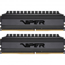 Модуль пам'яті для комп'ютера DDR4 16GB (2x8GB) 3200 MHz Viper 4 Blackout Patriot (PVB416G320C6K)