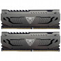 Модуль пам'яті для комп'ютера DDR4 8GB (2x4GB) 3200 MHz Viper Steel Gray Patriot (PVS48G320C6K)