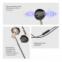 Навушники ColorWay Slim 3.5 mm Wired Earphone Blast 2 Black (CW-WD02BK)