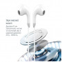 Навушники ColorWay 3.5 mm Wired Earphone Sound Wave White (CW-WD04WT)