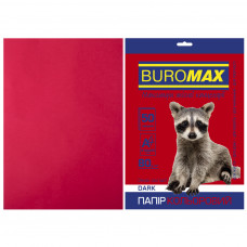 Папір Buromax А4, 80g, DARK burgundy, 50sh (BM.2721450-13)