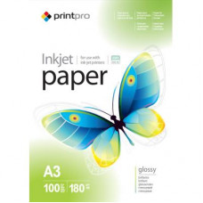 Фотопапір PrintPro A3 (PGE180100A3)