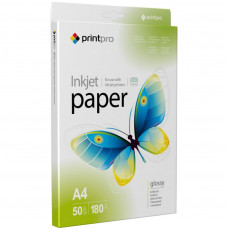 Фотопапір PrintPro A4 (PGE180050A4)