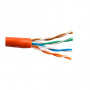 Кабель мережевий ЗЗКМ UTP 305м 4*2*24AWG[0,51] мідь[СU] cat.5e, негорючий [LSZH] (7091010)