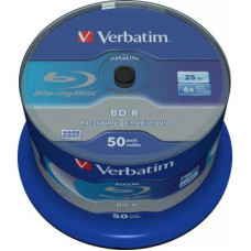 Диск BD Verbatim 25Gb 6x Cacke 50шт Datalife (43838)