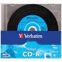 Диск CD Verbatim CD-R 700Mb 52x Slim case Vinyl AZO (43426)