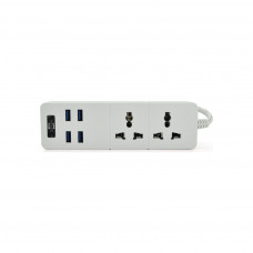 Мережевий фільтр живлення Voltronic TВ-Т07, 2роз, 4*USB White (ТВ-Т07-White)