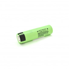 Акумулятор 18650 3500mAh, TipTop, 10A, 4.2/3.6/2.5V, green Panasonic (NCR18650GA)