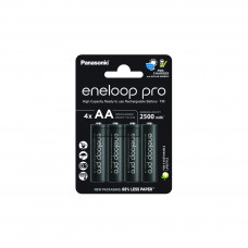 Акумулятор Panasonic AA Eneloop 2500mAh Pro NI-MH * 4 + Сase (BK-3HCDEC4CP)