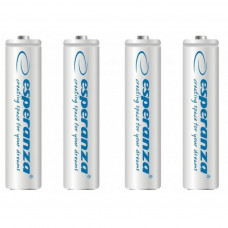 Акумулятор Esperanza AAA 1000mAh Ni-MH * 4 white (EZA102W)