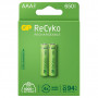 Акумулятор Gp AAA 65AAAHCE-EB2 Recyko 650 mAh * 2 (65AAAHCE / 4891199186677)