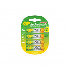 Акумулятор Gp AA R06 2700 mAh * 4 (270AAHCNP-GB4 / 4891199077753)