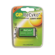 Акумулятор Крона ReCyko+ 150mAh Gp (GP15R8HBE-2GBE1 / 4891199106095)