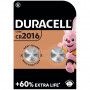 Батарейка Duracell CR 2016 / DL 2016 * 2 (5007667/5010969/5014810)