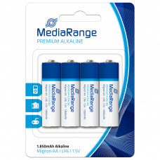 Батарейка Mediarange AA LR6 1.5V Premium Alkaline Batteries, Mignon, Pack 4 (MRBAT104)