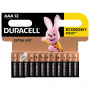 Батарейка Duracell AAA лужні 12 шт. в упаковці (5000394109254 / 81545432)