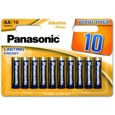 Батарейка Panasonic LR06 Alkaline Power * 10 (LR6REB/10BW)