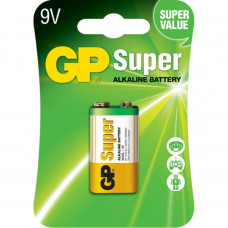 Батарейка Gp Крона Super Alcaline 6F22 / 6LR61 9V * 1 (GP1604AEB-5S1 / 4891199002311)