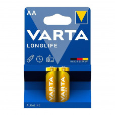 Батарейка Varta AA Longlife лужна * 2 (04106101412)