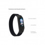 Ремінець до фітнес браслета Armorstandart Braided Solo Loop для Xiaomi Mi Band 4/5/6 Black size M (ARM58769)