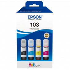 Контейнер з чорнилом Epson 103 Multipack (C,M,Y,Bk) (C13T00S64A)