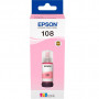 Контейнер з чорнилом Epson 108 EcoTank L8050/L18050 light magenta (C13T09C64A)