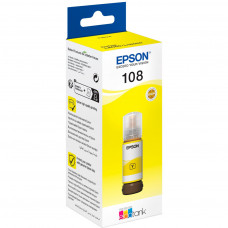 Контейнер з чорнилом Epson 108 EcoTank L8050/L18050 yellow (C13T09C44A)