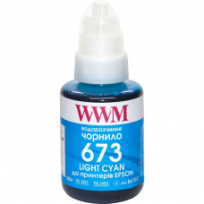 Чорнило WWM Epson L800 140г Light Cyan (E673LC)