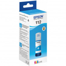 Контейнер з чорнилом Epson 112 EcoTank Pigment Cyan ink (C13T06C24A)