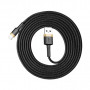 Дата кабель USB 2.0 AM to Lightning 2.0m 1.5A gold-black Baseus (CALKLF-CV1)